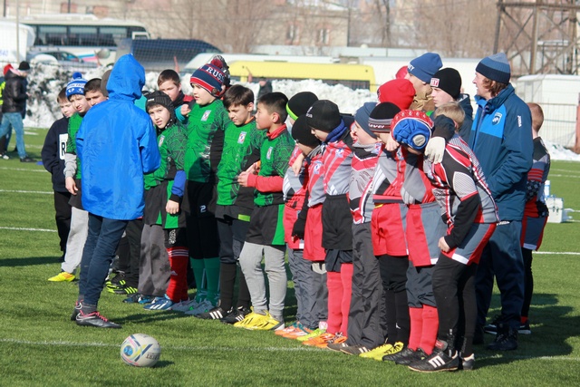 регби на снегу