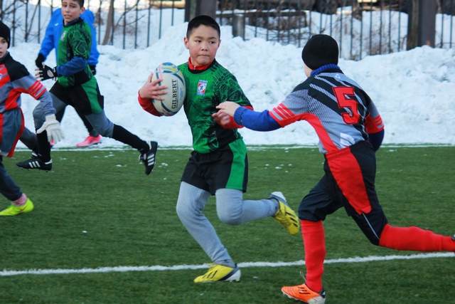 регби на снегу