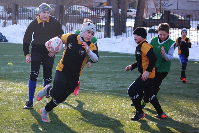 регби на снегу