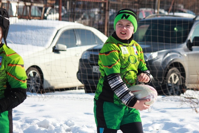 регби на снегу